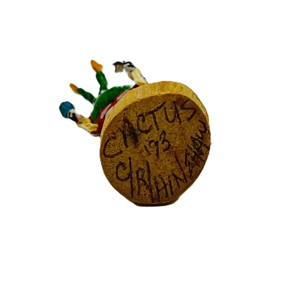 Handmade Miniature 1.5" (app.) Kachina Doll - "Cactus" - Picture 5 of 8